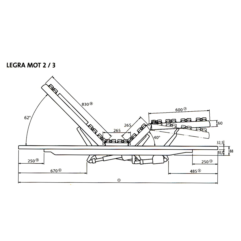 Legra Motorrahmen M3 - Ausstellungsmodell